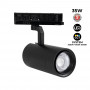 Faretto LED a binario trifase 35W CCT - ZOOM 20º- 60º - CRI 90