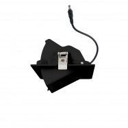 Faretto LED rettangolare orientabile - CCT 60W - Nero - 100° Driver LIFUD