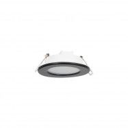 Kit downlight LED per esterni 5W - IP65 - 4000K + anello intercambiabile - TRIAC dimmerabile - Ø68mm