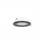 Kit downlight LED per esterni 5W - IP65 - 3000K + anello intercambiabile - TRIAC dimmerabile - Ø68mm