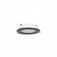 Kit downlight LED per esterni 5W - IP65 - 3000K + anello intercambiabile - TRIAC dimmerabile - Ø68mm