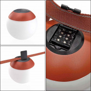 Lampada configurabile "Axia 1" - KIT lampada a sfera 12W + nastro tessile conduttivo + accessori