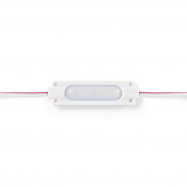 Modulo LED monocolore per segnaletica - 1,5W - 12V DC - IP65 - 120º.