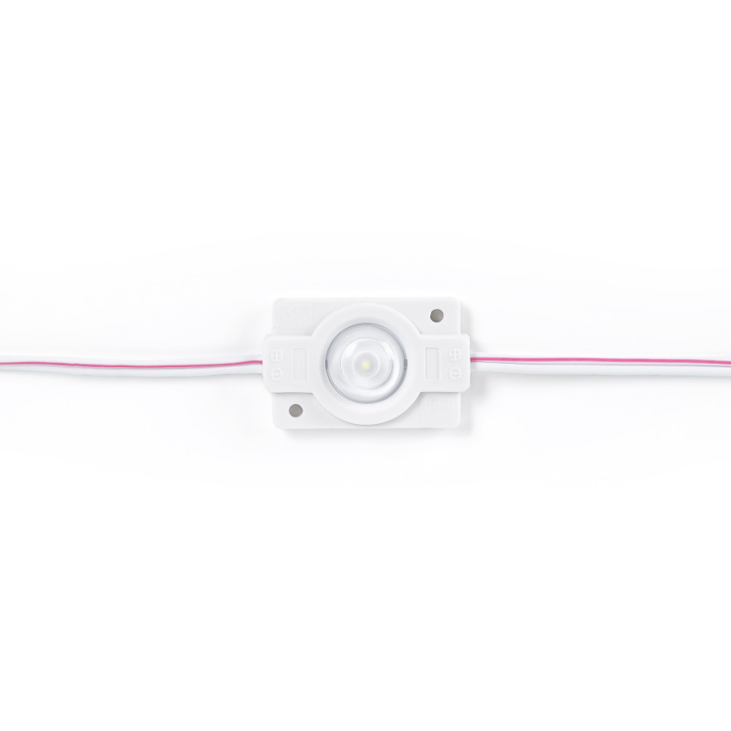 Moduli LED monocolore per insegne luminose - 1,5W - 12V - IP65 - 160º.