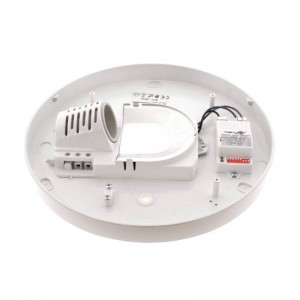 LED plafondlamp met sensor voor E27 lamp