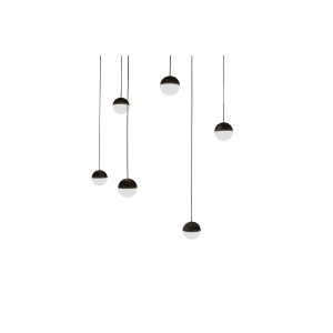 ÓRBITA" design LED hanglamp 6x8W (36W)