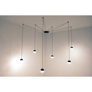 ÓRBITA" design LED hanglamp 6x8W (36W)