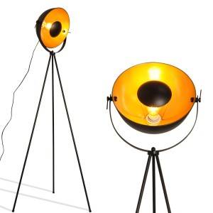 Vintage vloerlamp met statief