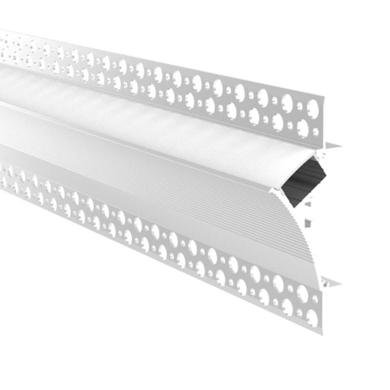 Profiel voor LED-stripintegratie Gips/Pladur 96x35 Afsnijhoek boven/onder (2m)