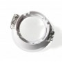 Inbouwdownlight Ø75mm MR16, GU10 laag UGR