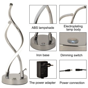 LED tafellamp "HELIX-T" 8W