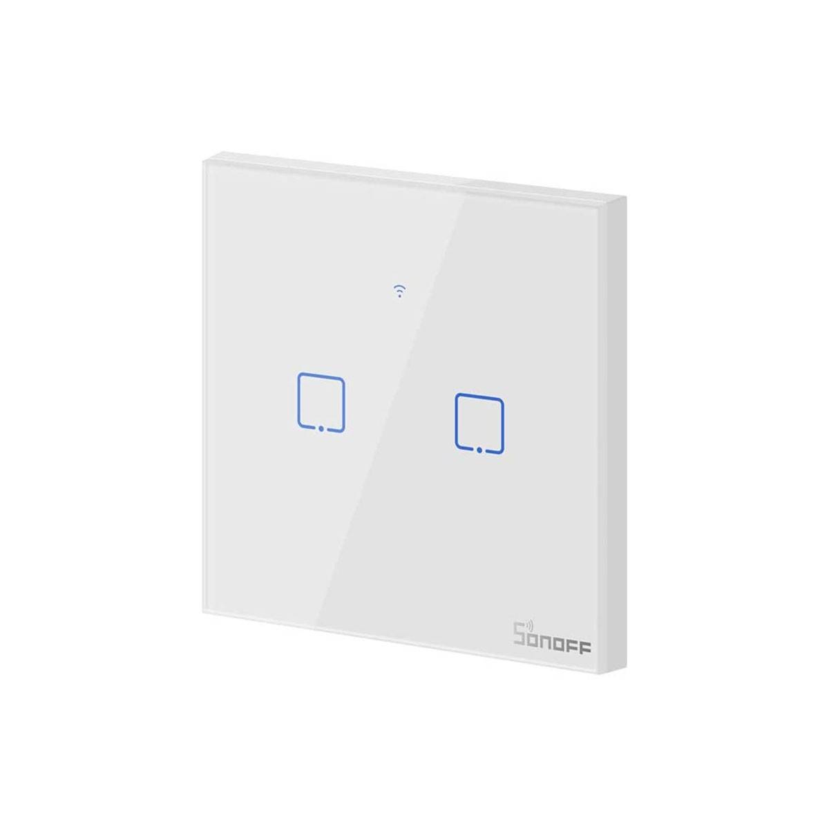 SONOFF TOUCH WiFi / SmartHome dubbele aanraakschakelaar