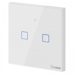 SONOFF TOUCH WiFi / SmartHome dubbele aanraakschakelaar