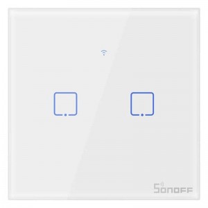 SONOFF TOUCH WiFi / SmartHome dubbele aanraakschakelaar