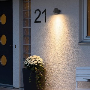 LED wandlamp voor buiten "ALBA" LED wandlamp GU10 inbegrepen