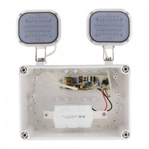 Industriële LED Noodverlichting Dubbel 2x6W IP65