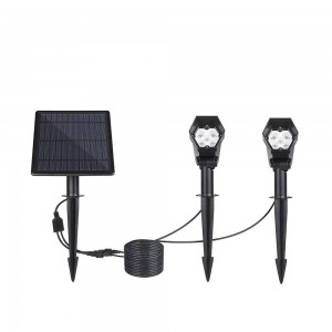 Dubbele Buitenzon Spotlight 3W IP65