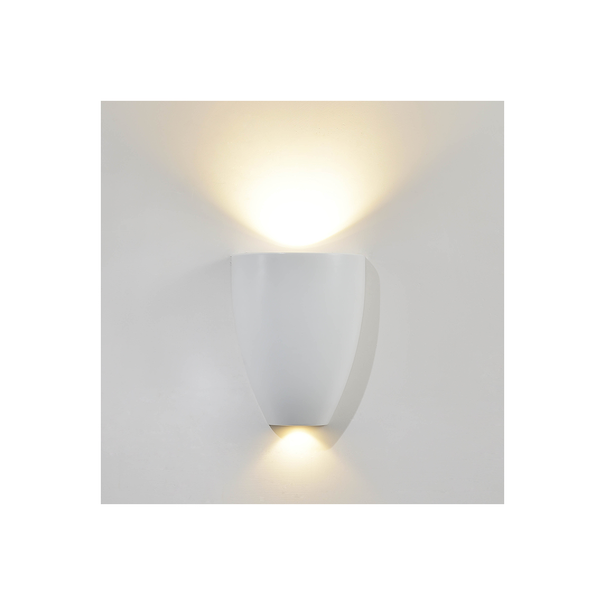 witte wandlamp