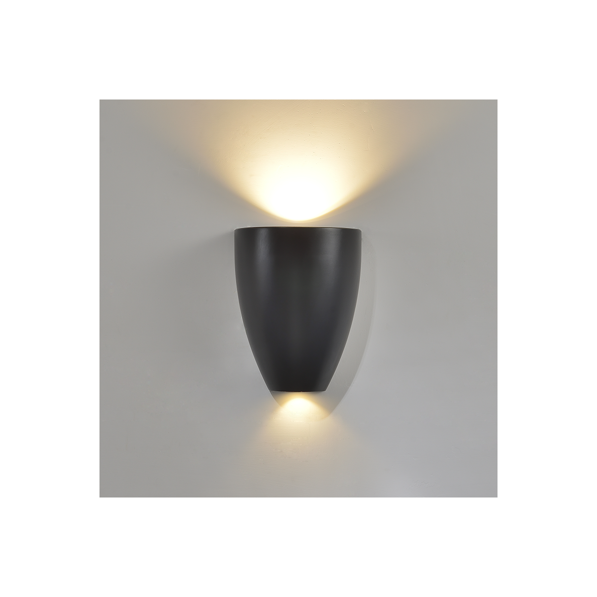 zwarte wandlamp