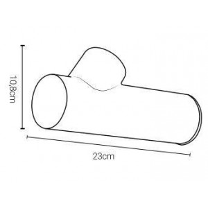 afmetingen wandlamp