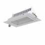 Rechthoekige LED-inbouwspot - Kantelbaar - CCT 38W - Wit - 120° LIFUD-driver