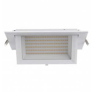 Rechthoekige LED-inbouwspot - Kantelbaar - CCT 38W - Wit - 120° LIFUD-driver