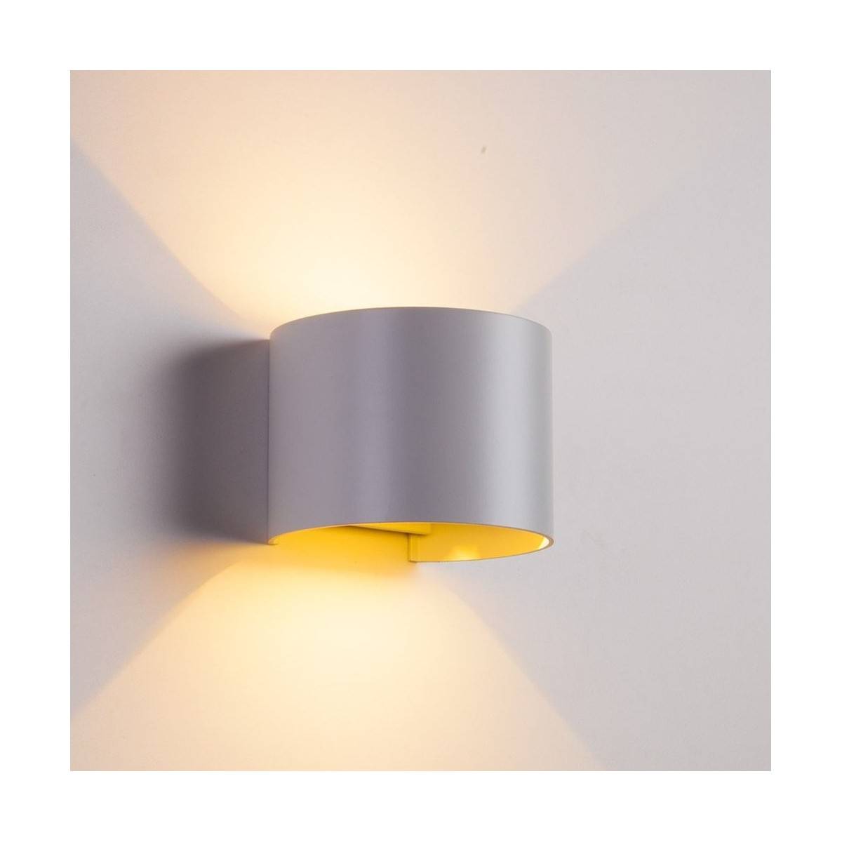 witte wandlamp