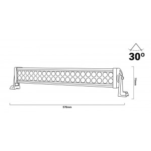 LED-balk 600