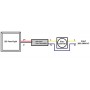 aansluiting triac-dimmer