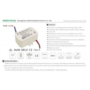 Triac-stuurprogramma 25-42V-DC