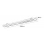 dimensiones linear led spots