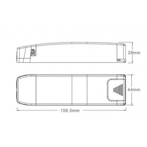 Afmetingen triac driver 43-60