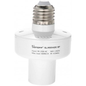 E27 WiFi Slimme Lamphouder Adapter | SONOFF SLAMPHER