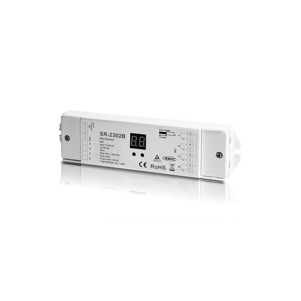 Dali DC 5A/Kanaal Dimmer (4 kanalen in 1)