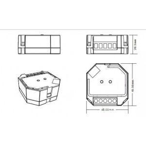 afmetingen SR-2303SAC-HP