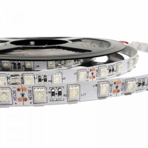 LED Strip 5M, 12V-DC, 72W, IP20, SMD 5050, Monokleur