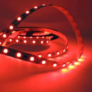 LED Strip 5M, 12V-DC, 72W, IP20, SMD 5050, Monokleur