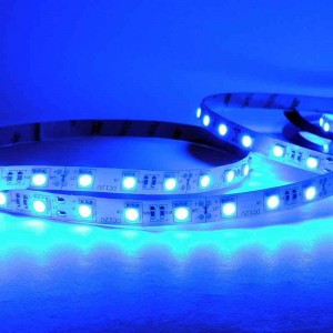 LED Strip 5M, 12V-DC, 72W, IP20, SMD 5050, Monokleur