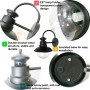 LED buitenwandlamp