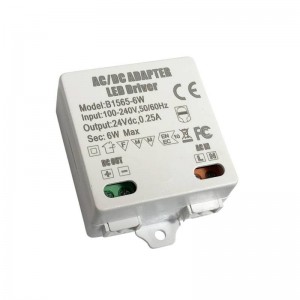 Constante voeding 24V DC 6W 0,25A 100-240V