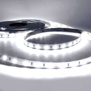 LED Strip 5m, 12V-DC, SMD 5630, 75W, IP20, Extra Koel Wit, 10000K