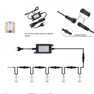 LED-spotset voor buiten