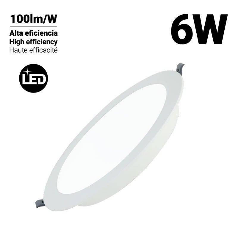 LED DOB ronde inbouwdownlight 6W Ø77mm