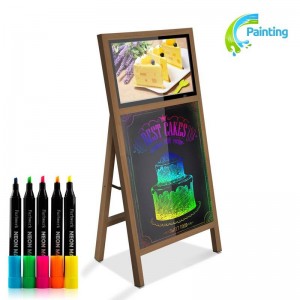 21,5" display met schaar, whiteboard en batterij