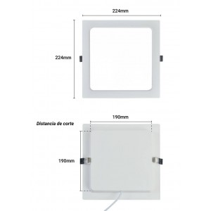 LED inbouwdownlight