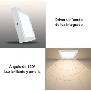 LED plafondlamp opbouw