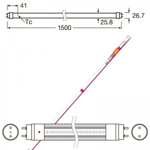 LED buizen 150cm