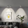 Verstelbare oppervlakte downlight ring