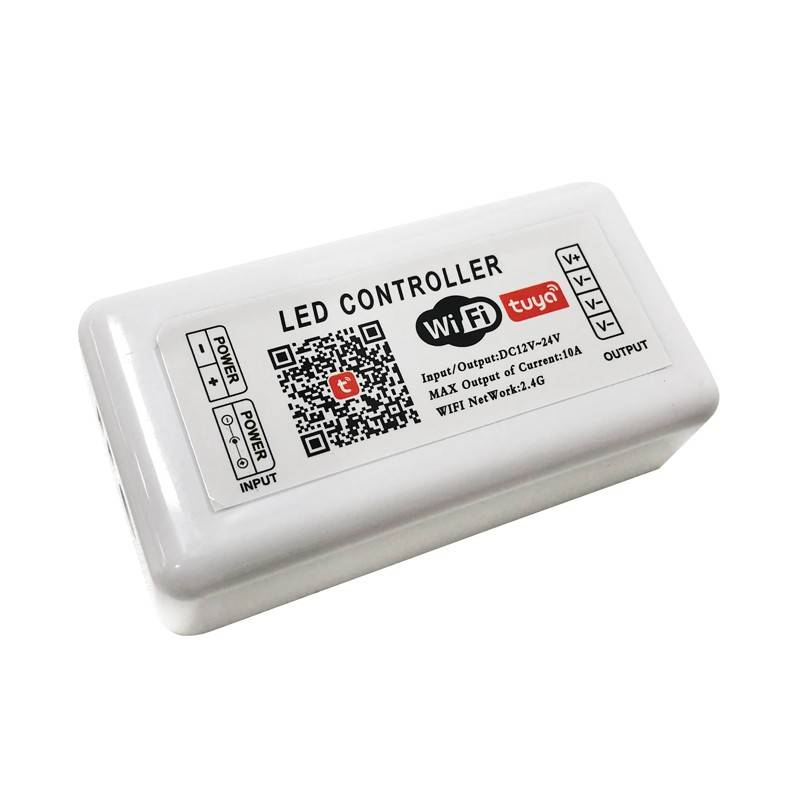 LED controller SMART+ WIFI éénkleurig 12/24V 2 kanalen 10A