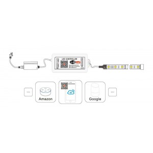 LED-controller SMART+ WIFI LED-regelaar voor één kleur